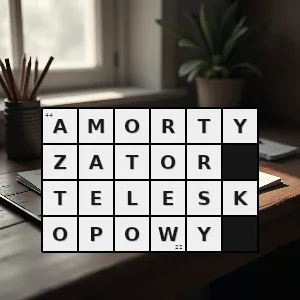 Hasło krzyżówkowe łagodzi wstrząsy i drgania pojazdu - amortyzator teleskopowy – rozwiązanie, synonimy, podpowiedzi i definicje krzyżówkowe